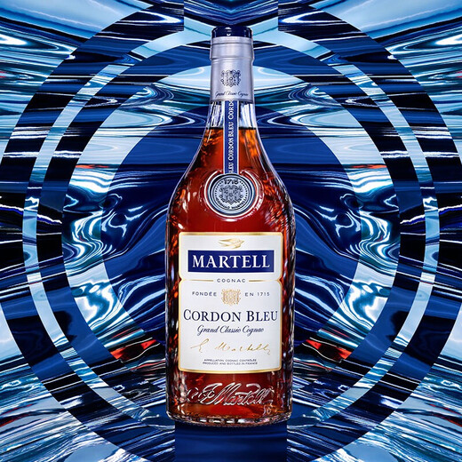 Martell Blue Belt Xo Grade Cognac Wine importé en France Meilleurs cadeaux Bleu Blee 1500ml 1 bouteille