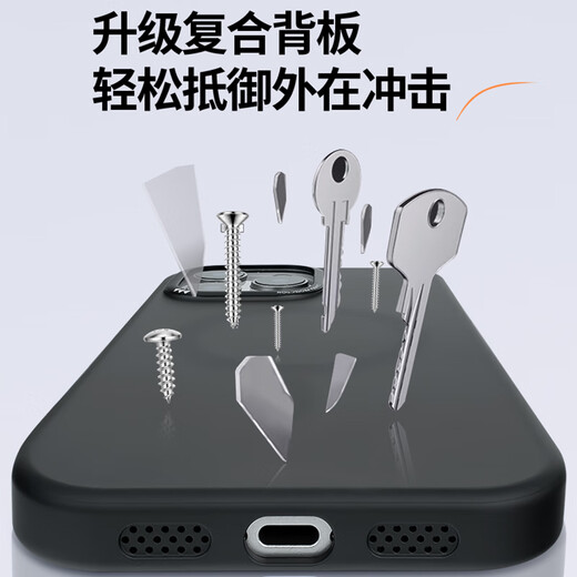 铁布衫适用苹果16promax手机壳新款iphone16pro磁吸磨砂肤感壳苹果16/plus简约时尚高级感全包防摔保护壳 【超薄防摔丨亲肤手感】-磨砂磁吸透灰色 iPhone 16