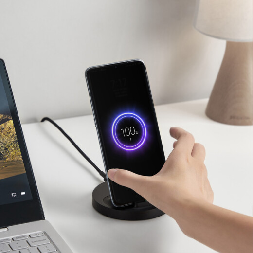 Xiaomi original 20WMAX wireless charger wireless flash charging black universal fast charging