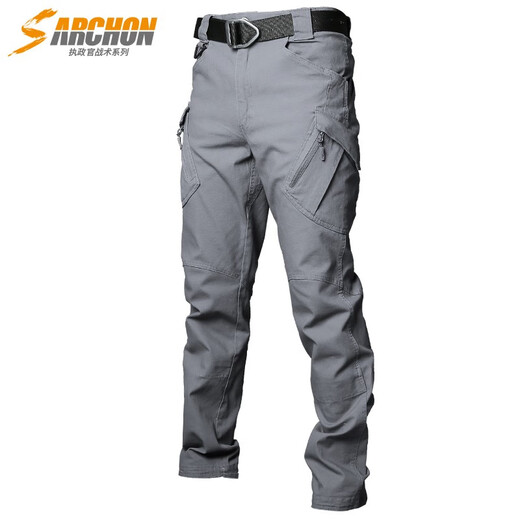 Archon Archon Spring and Autumn Outdoor Commuting Tactical Pants IX9 Combat Pants Military Fan Multifunctional Pocket Overalls Men IX9 Khaki XL Size Recommendation 160-180Jin Jin is equal to 0.5 kg