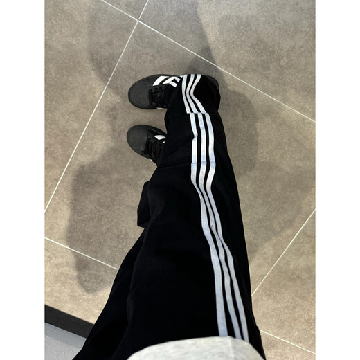 7 excellent products casual pants for men, autumn and winter cleanfit trendy brand striped loose sports straight leggings long pants for men BSBZ-B45 black 2XL