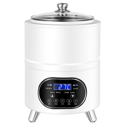 云初晞伟纳斯商用全自动可定时恒温智能大容量发面酸奶米酒发酵机商用电热酸奶机 8L 酸奶发酵机  升级款  黑色