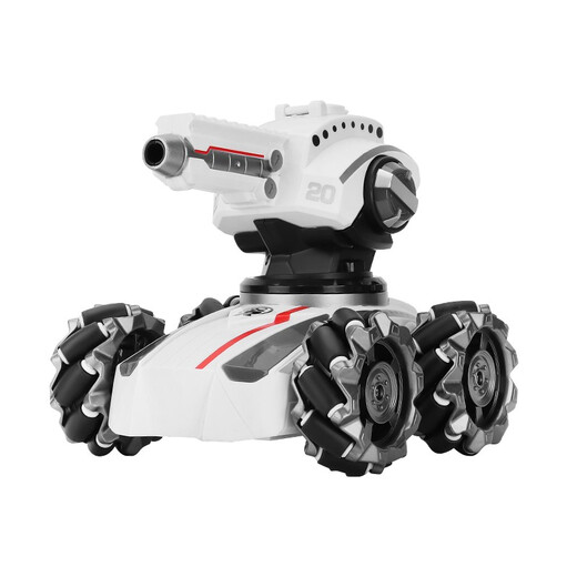 
Remote Control Tank Children's Toy Car Boy Electric Gesture Sensing 3 Hand Control Remote 6 Years Old Can Launch Water Bullet [White] Water Bullet Tank-Handle Remote Control