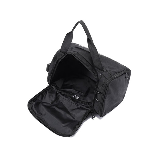 [Second-Hand 99 New] Nicht verwendet EA7 Männer/Frauen-Neutralstil einzelner Schulter-Crossbody-Bag Turnbag 7x000012 AF12157 UC001 Schwarzer Logo-Offset-Druck