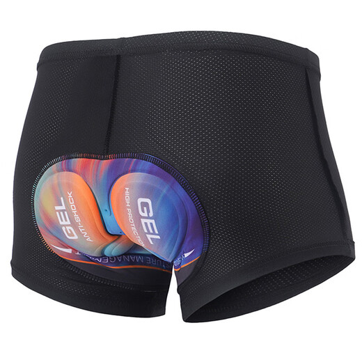 CAVALRY Cycling Briefs Shorts Silicone Cushion Breathable Mountain Bike Road Pants Seat Cushion Cycling Equipment M