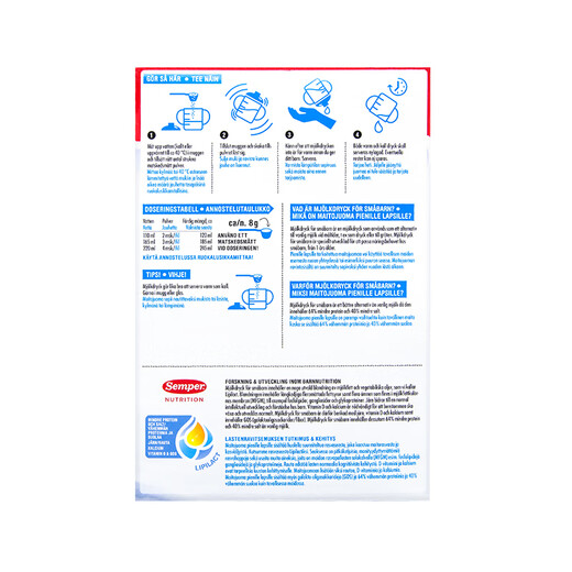 Swedish imported semper (senbao) infant milk powder 4 stages (over 1 year old) 800g/box