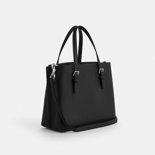 COACH Brand Direct Supply Women's MOLLIE Medium Portable Crossbody Tote Bag Black CV966 New Year's Gift