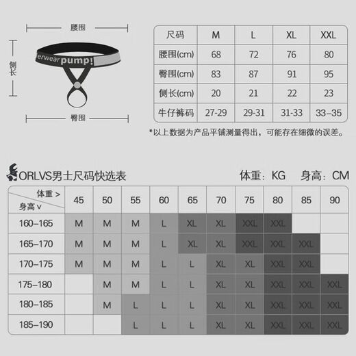Men's exposed thong, men's special couple's sexual intercourse, stimulates women's extreme dirtiness, seduces gay gays, green XL丨130-150Jin Jin is equal to 0.5 kg