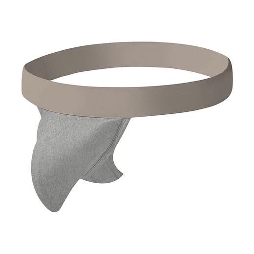 Please Confidential Shipping New Men's Underwear Strapless T-Pants U-Protruding Big Bag Buttocks Revealing T-Pants Comfortable Dark Gray XXL