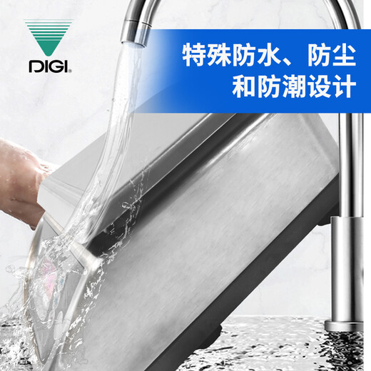 Teraoka Super Waterproy y PROWPRESE TODA ESCALA ELECTRÓNICA DE ACERO INOXIDABLE DS-673 con batería DS-673SS 3 kg