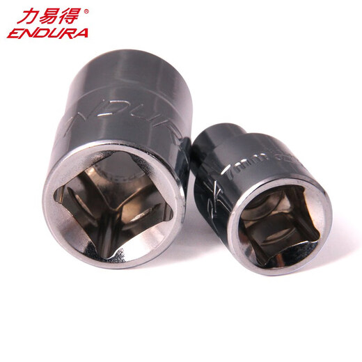 XMSJ牌 12.5mm系列铬钒钢公制六角套筒 E3519 19mm