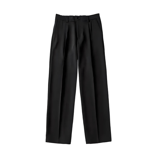Quezhiyin suit suit men's youth Korean style slim jacket black and white casual business professional formal suit suit four-piece set [four-piece set] suit + black shirt + trousers + free L 115 130Jin [Jin equals 0.5 kg]