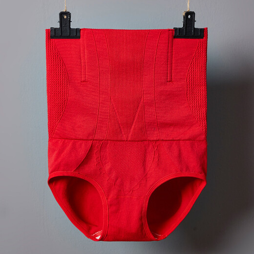 Yu Zhaolin (2 paquets) Sous-vêtements de rétractation de la taille haute du ventre pour les femmes Pantalon de la taille de la taille post-partum sans couture pour la beauté corporelle Briefs mince gris + noir L (recommandé 115-140 Jin [Jin est égal à 0,5 kg]))