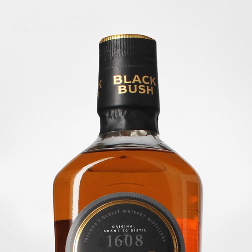 布什米尔（Bushmills）百世醇 黑标爱尔兰威士忌 700ML 洋酒 雪莉桶【旧金山烈酒金奖】 黑标700ml
