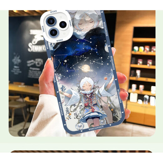 vivo物华弥新四龙四凤座手机壳适用于苹果14华为vivoOPPOReno9红米K70 天使眼-Q16796莲塘乳鸭图- 【苹果型号-具体型号发给客服】
