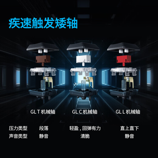 罗技（G）913/G915 TKL机械键盘无线蓝牙双模游戏电竞矮轴超薄人体工学电脑吃鸡全尺寸背光送男生男友礼物 G913-L轴（红轴）