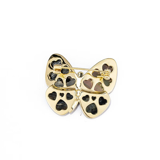 Qlady corsage brooch, high-end female brand, light luxury, anti-exposure pin, accessories, scarf buckle, Mother's Day birthday gift, white