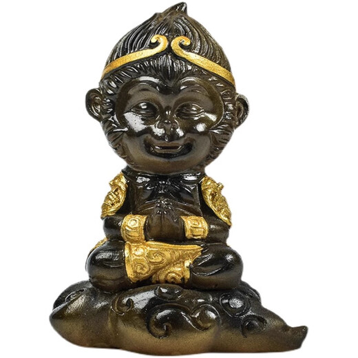 Color-changing tea pet accessories, tea ceremony ornaments, tea table accessories, color-changing pet ornaments, Monkey King Monkey King tea set, one-piece Monkey King tea pet