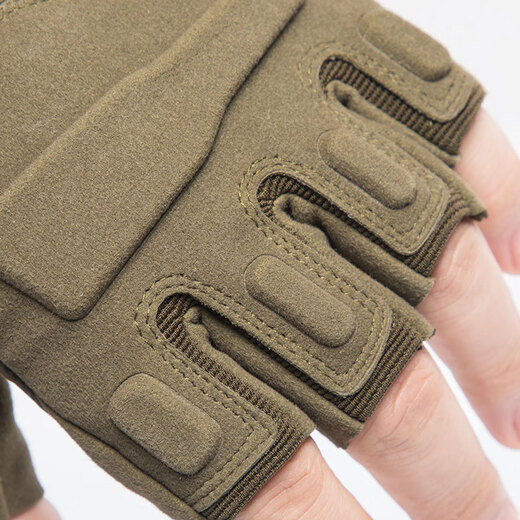 Ladung Pferd Z902 Taktische Halbfingerhandschuhe Grüne Schutz Sporttraining im Freien im Freien Cycling-Handschuhe CFJ-2248