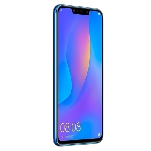 华为nova 3i 6.3英寸全面刘海屏 高清四摄4G手机 双卡双待 安卓 华为二手手机 亮黑色 6G+128G 9成新