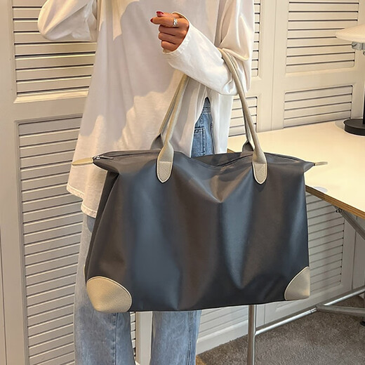 Xuanyan Travel Bag Women's Large Capacity Luggage Bag Business Trip Portable Trolley Luggage Bag Maternity Storage Bag Sports Fitness Bag Men's Large Capacity Luggage Bag Gray