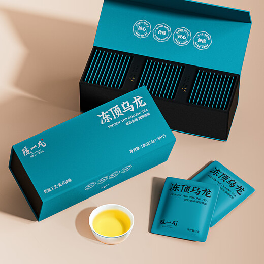 陈一凡 乌龙茶 冻顶乌龙 清香型300g轻火礼盒装茶叶新茶