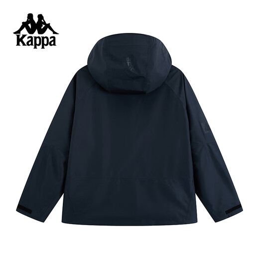 
Kappa (Kappa) back-to-back outdoor jacket jacket couple sports windproof jacket black-9902 L