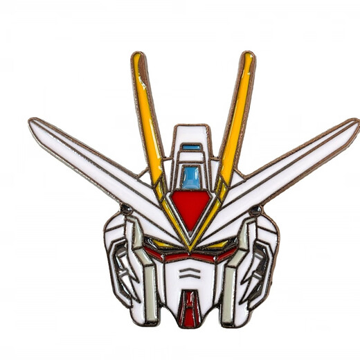 Lemiao gundam robot traje móvil broche nuevo personalidad moderna linda insignia japonesa caricatura pin pareja accesorios A2645-1 cabezal robot A24-205