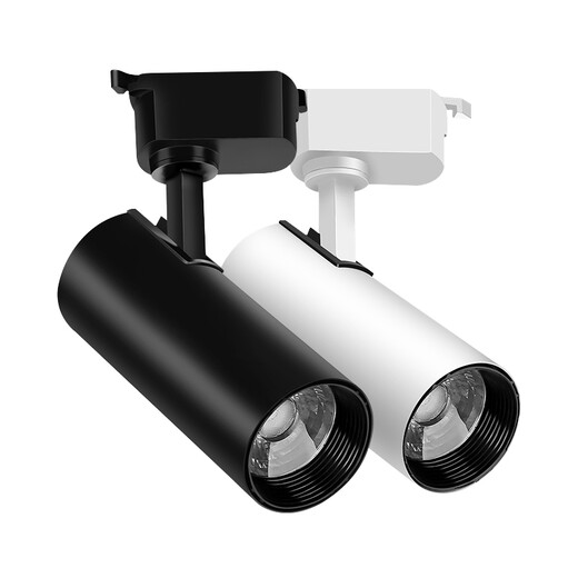 Aroden third-line track spotlight second-line cob20w clothing store 30 watts 40W shop commercial exposed exhibition hall led track light third-line flagship model 20W-black shell white light