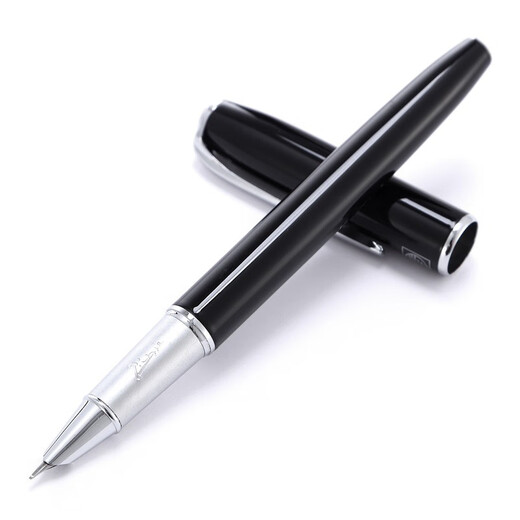 Picasso (pimio) pen 916 pen men and women business office pen adult student calligraphy practice financial pen birthday gift gift gift can be customized with engraving bright black financial pen 0.38mm