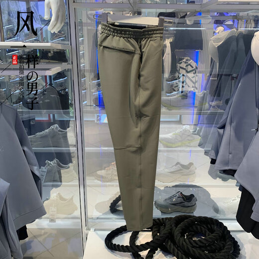 Fila* Men's 2024 Spring Casual Sports Straight Woven Trousers A11M411808FBK FBK Black A11M411806FBK M