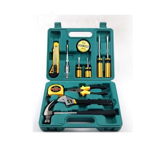 XMSJ hardware tool box for home multi-function combination portable vehicles universal electrician vehicle maintenance tools complete set 9902E wrench tool box set upgrade basics