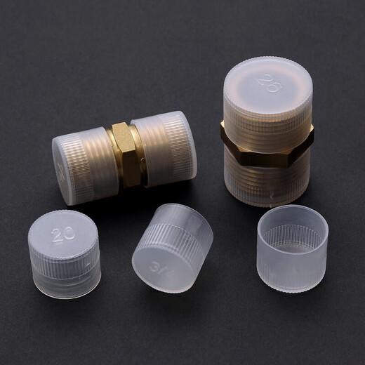 XMSJ threaded bolt sleeve cover pipe sleeve plastic external thread cover sleeve protective sleeve screw bolt cap M M6500 inner diameter 59mm height 11mm