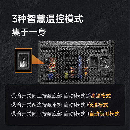 SUPER FLOWER振华 ATX3.1电源 额定850W LEADEX III850W 金牌全模 /十年保固/支持50系显卡