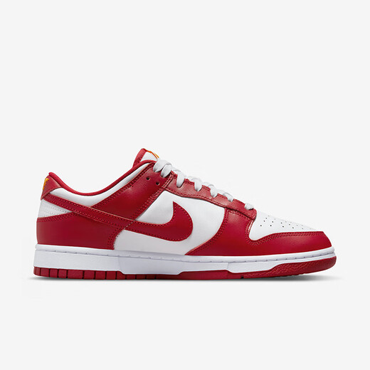 NIKE耐克Dunk Low Retro白红 男款 低帮轻便休闲板鞋 DD1391-602 41