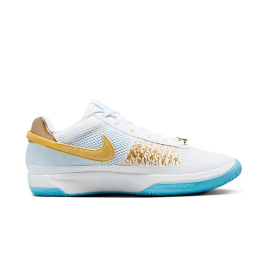 耐克NIKE JA1 莫兰特  减震耐磨 潮流百搭 舒适低帮篮球鞋 龙年白金色FV1291-100 47.5