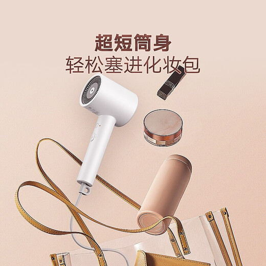 Mijia Xiaomi Hair Dryer H300 Hair Care Negative Ion Quick-drying Hair Dryer Smart Constant Temperature Moisturizing Hair Salon Professional Hair Dryer Holiday Gift White