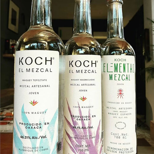 蔻赤（KOCH）【原瓶进口】墨西哥梅斯卡尔酒龙舌兰酒洋酒调酒基酒 蔻赤贝柔龙舌兰 750mL