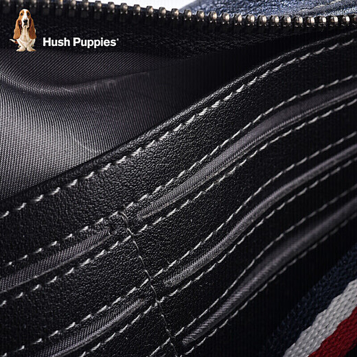 Hush Puppies (cachorros de silencio) Capa de bolso de mano Top Cawhide Gran capacidad Bolso de negocios casual Regalo gris plateado para novio Día de San Valentín