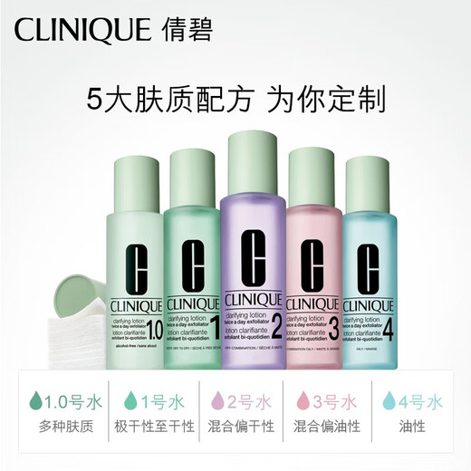 Clinique Mineral Water No. 1.0 Agua remitente de aceite 200ml Hidratación e hidratante Limpieza suave Productos de cuidado de la piel Regalo de cumpleaños