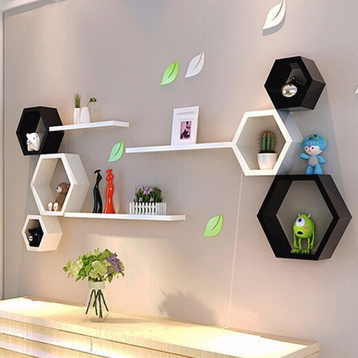 City code wall shelf living room TV background wall bedroom film and television wall hanging personalized wall panel decoration room partition C262-Package R