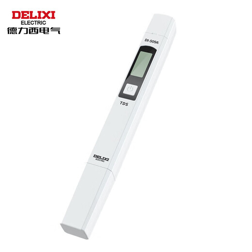 Delixi Electric TDS Water Quality Test Pen High Sensitivity Digital Display Household Tap Water Purified Water Impurity Purity Testing