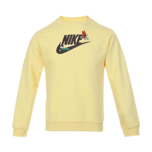 Nike NIKE [大发发] Big Kids K NSW CLUB FLC CREW LS GCEL sweatshirt HQ4885-701 M