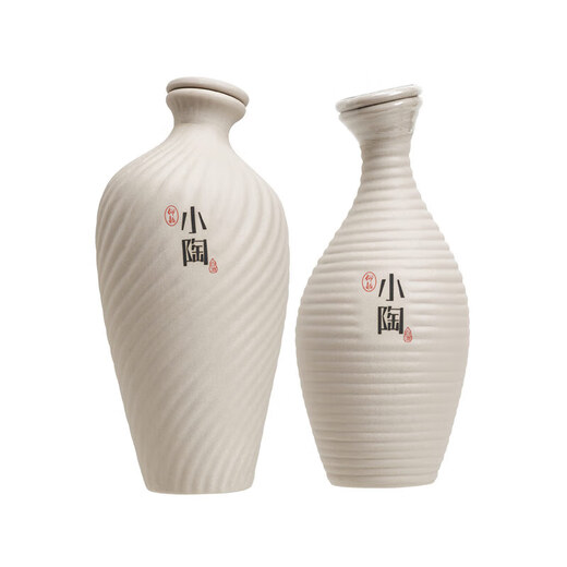 Yangshao Yangshao Caitao Keramikhaus, Schnaps mit Keramik, zufällige Verpackung für neue und alte, gute Geschenke für Selbstvernetzung, 52 Grad 738ml 4 Kisten, Yangshao Small Keramik Whole Box