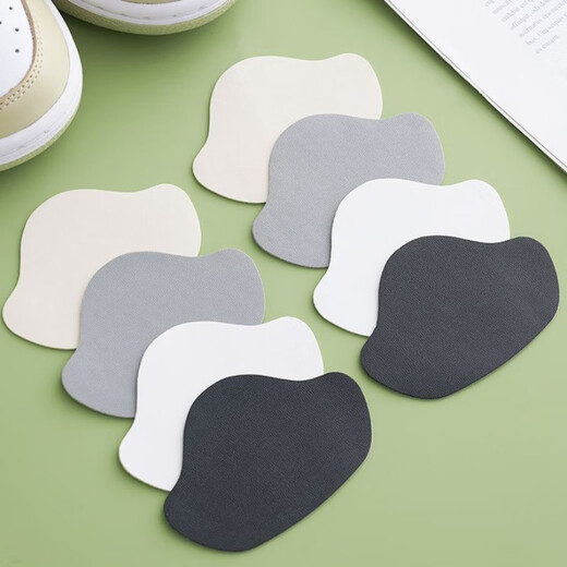 Heel anti-wear patch Heel hole wear repair subsidy Sports shoe lining patch Self-adhesive heel patch Gray 6 pieces