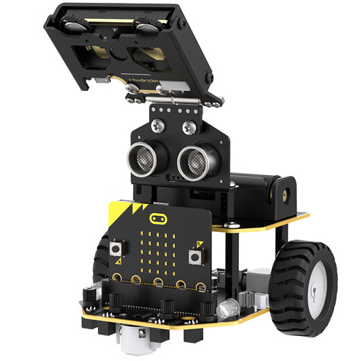 Fantasy Micro: Bit Programación gráfica Robot Nexbit Smart Car AI Reconocimiento Visual Tracking No tripulado Transporte automático Driving Education Kit Robot Robot Kit Au Autónomo El kit de conducción