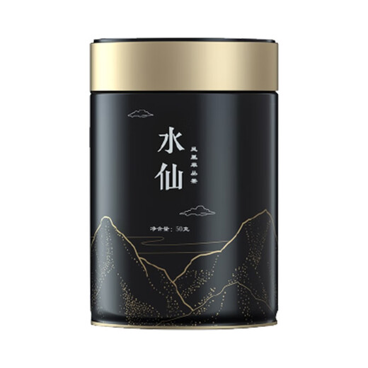 Tianchi 1392 Teeblätter, Phoenix Gaoshan Single Crane Tee, Narziss organischer Single -Cluster -Oolong -Tee, farbenfrohe Konserven 50g