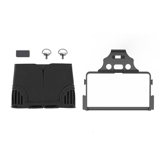 NGKJ adapté pour DJI Air 3/3s Remote Control Hood Mini 4PRO Protection Rocker sans démontage accessoires RC2 HOOD CUIR ZG673