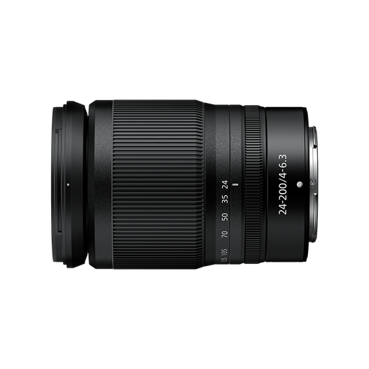 Nikon Z mount lens Nikkor Nikon Z series mirrorless camera lens Z 24-200mm F4-6.3 VR lens official standard