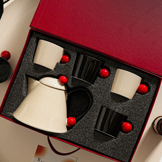 Xiduomi housewarming gift, wedding gift, complete set of tea set for newlyweds, engagement celebration, moving to new home, lady’s warm house, teacher’s day